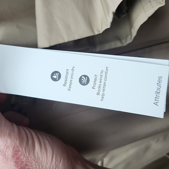 🆕️ Calvin Klein Attributes Hoody Rain Coat - Picture 12 of 16